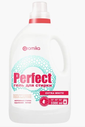 PERFECT гель для стирки 3300 мл EXTRA WHITE