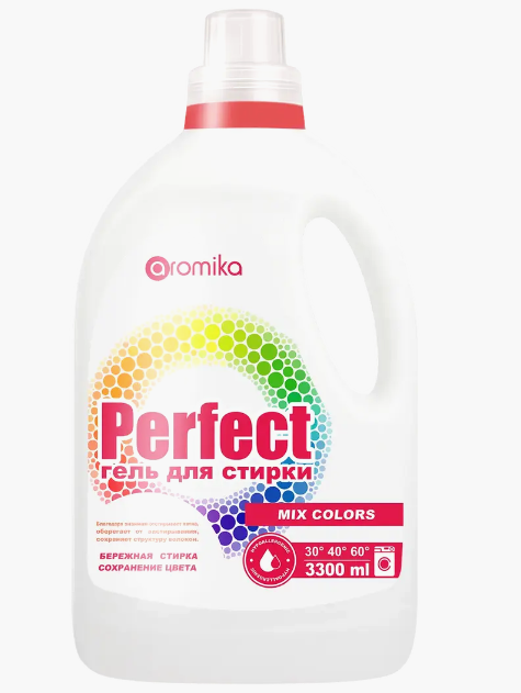 PERFECT гель для стирки 3300 мл MIX COLORS