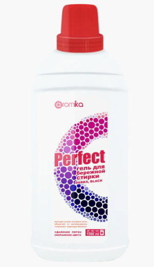 PERFECT гель для стирки 1500 мл DARKS & BLACK