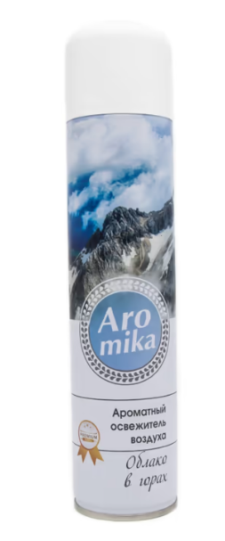 Освежитель 300мл  "AROMIKA premium"  Облако в горах