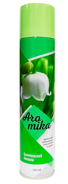 Освежитель-очиститель 300мл "AROMIKA"  Гренландский ландыш