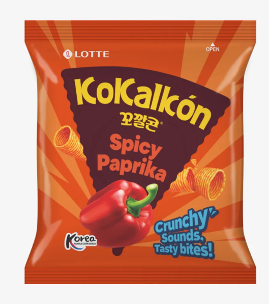 Чипсы кукурузные с паприка  67гр Kokalkon