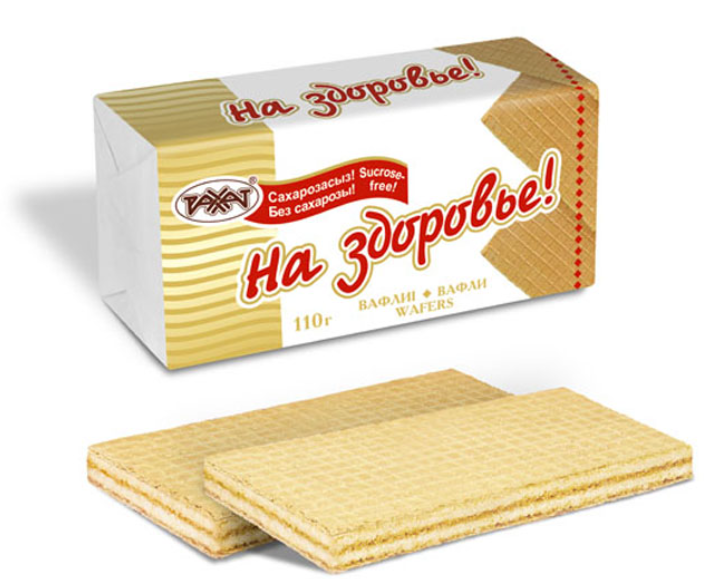 Вафли На здоровье 110гр Рахат
