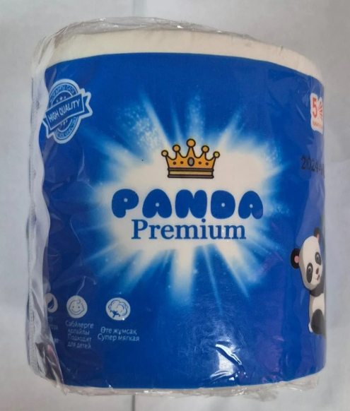 Туалет.бумага 5слоя 1рул Panda Premium