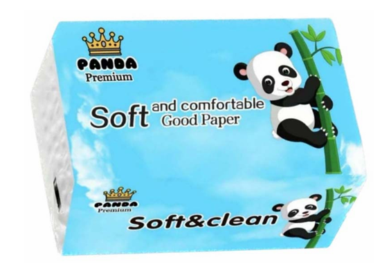 Салфетки Panda Premium 4-слойные 400 листов