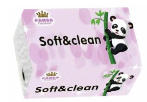 Салфетки Panda Premium 4-слойные 300 листов