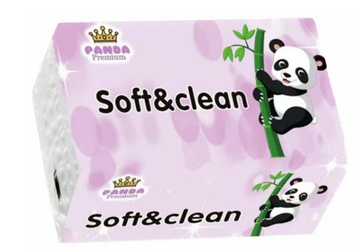 Салфетки Panda Premium 4-слойные 300 листов