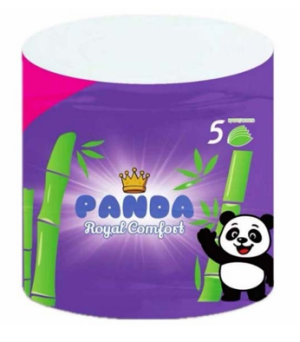 Туалет.бумага 5слоя 1рул Panda Royal Comfort