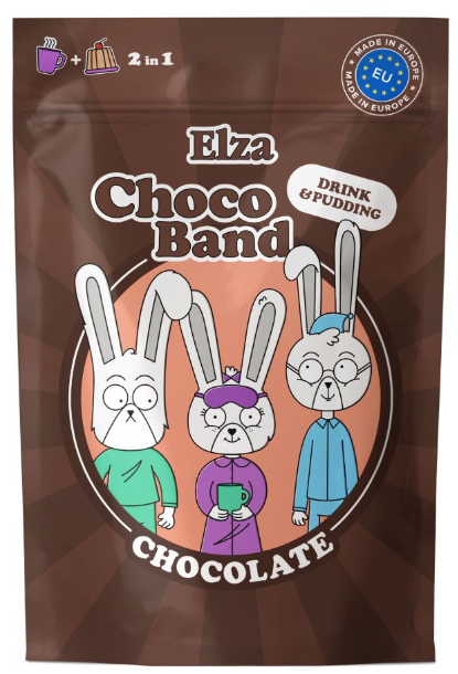 Elza "Choco Band Creamy Hot Chocolate"  200гр горячий шоколад