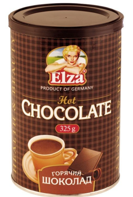 Elza Hot Chocolate 325гр горячий шоколад