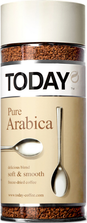 Today Pure Arabica сублимированный 95гр (100%Арабика)