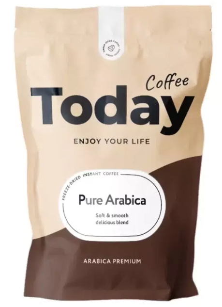 Today Pure Arabica сублимированный 150гр (100%Арабика) дойпак
