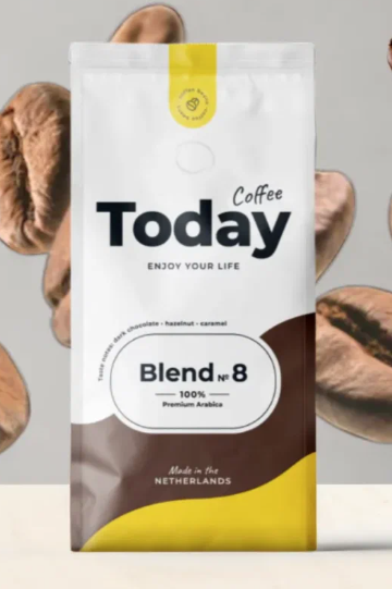 Today Blend 8 в зернах 200гр (100%Арабика)