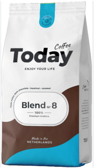 Today Blend 8 Молотый 200гр (100%Арабика)