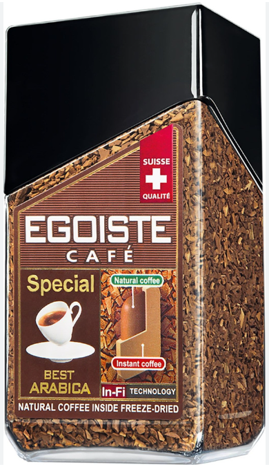 Egoiste Special 100гр молотый растворимый (100% Арабика)