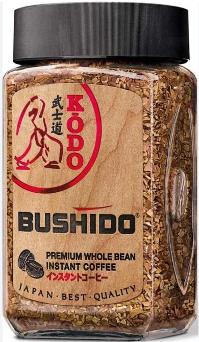 Bushido Kodo 100гр молотый растворимый