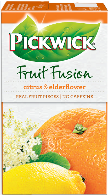 PICKWICK CITRUS & ELDERFLOWER фруктово-травяной чай 20шт