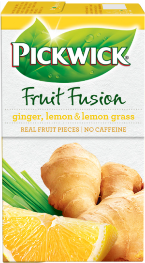 PICKWICK GINGER & LEMON &  LEMONGRASS фруктово-травяной чай 20шт