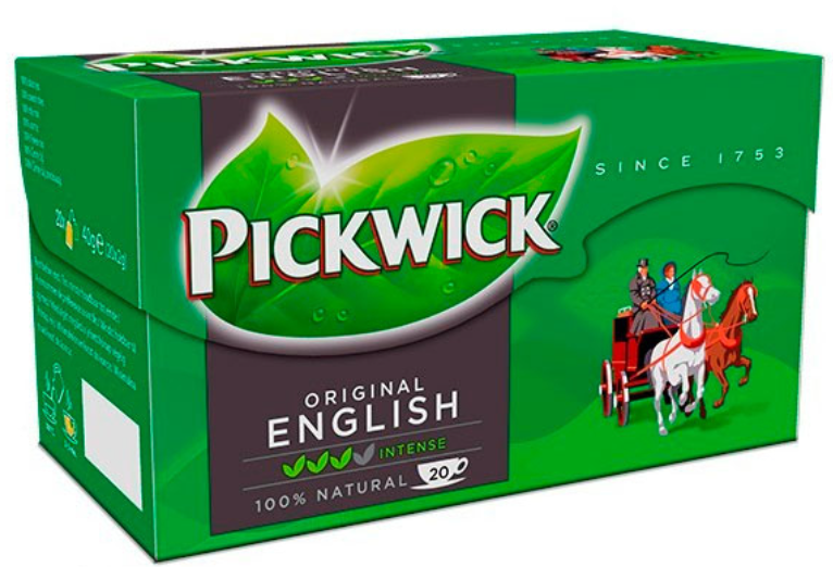 PICKWICK ENGLISH черный чай 20шт