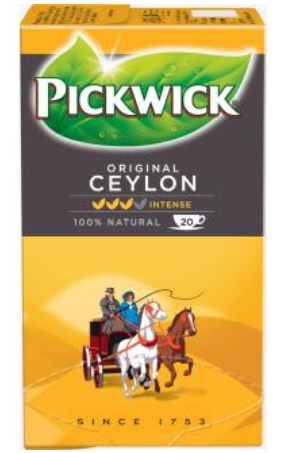 PICKWICK CEYLON черный чай 20шт