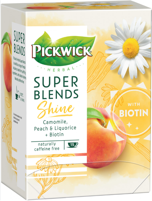 PICKWICK SUPER BLENDS  SHINE чай травяной 15шт
