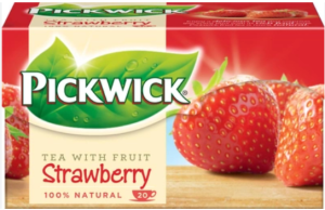 PICKWICK STRAWBERRY черный чай 20шт