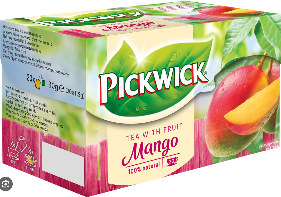 PICKWICK MANGO черный чай 20шт