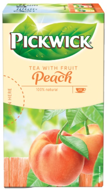PICKWICK PEACH черный чай 20шт