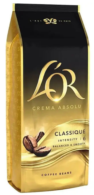 L’OR CREMA ABSOLUTE CLASSIC 250гр (молотый)
