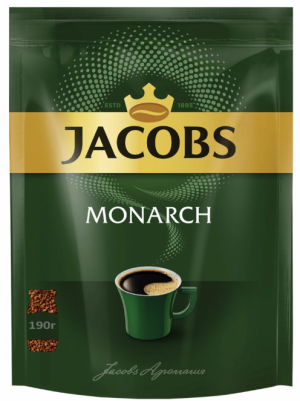 JACOBS MONARCH 190гр дойпак