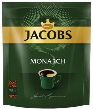 JACOBS MONARCH 75гр дойпак
