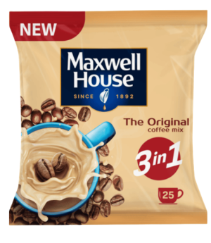 MAXWELL HOUSE  «ОРИДЖИНАЛ 3в1» 25шт