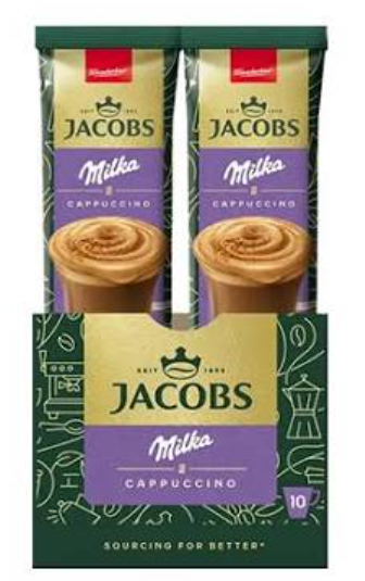JACOBS  MILKA CAPPUCCINO 180гр