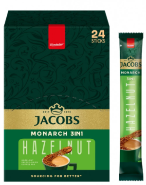 JACOBS MONARCH 3B1 HAZELNUT 360гр