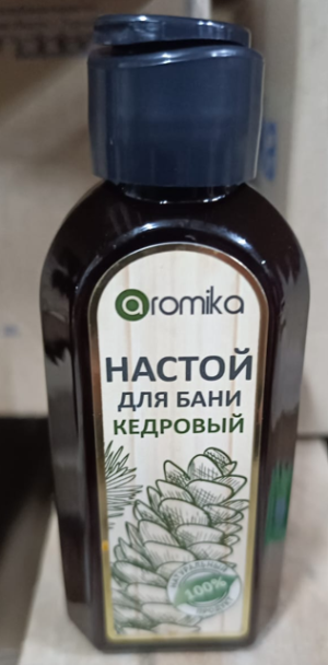 НАСТОЙ  для бани 150мл Кедровый