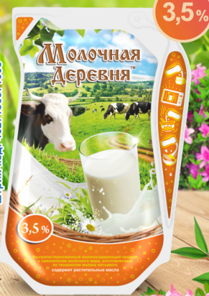 Молокосодержащий продукт 3,5 % 900 г "Молочная деревня" Садовое