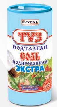 Соль экстра 200гр туба. Роял