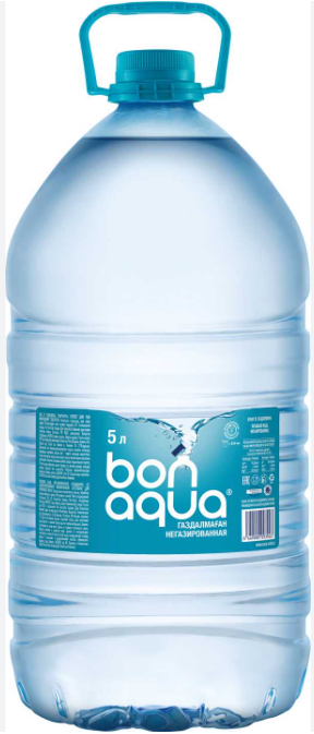 Вода Bonaqua негазированная 5л