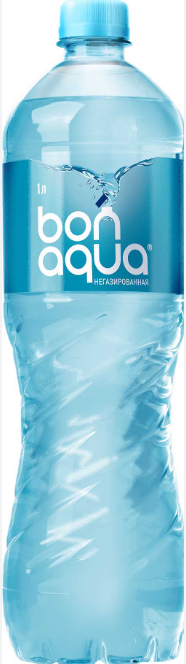 Вода Bonaqua негазированная 1л