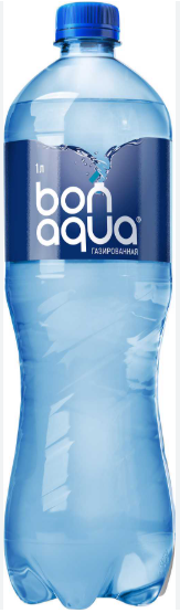 Вода Bonaqua газированная 1л