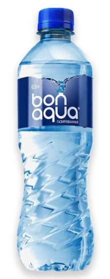 Вода Bonaqua газированная 500мл