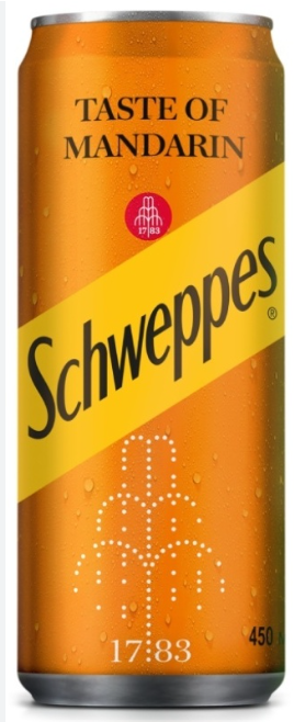 Тоник Schweppes мандарин 450мл