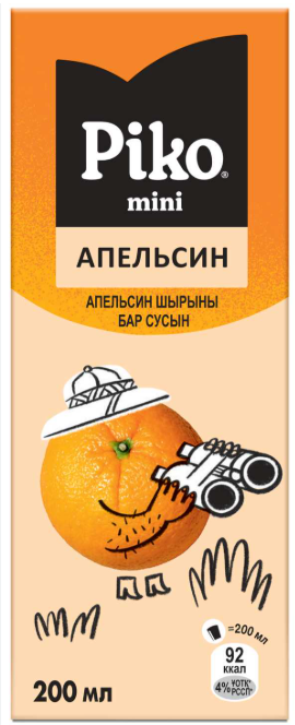 Piko 200мл Апельсин