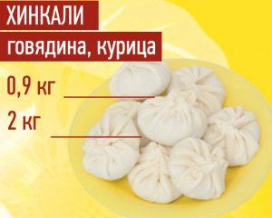 Хинкали 2кг Акнар