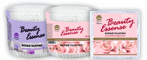 Аромика Ватные палочки стакан круглый 200шт