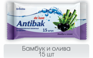 Антибактериальные Antibak 15шт бамбук и