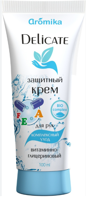 Крем для рук аромика delicate 100мл витаминно-глицериновый