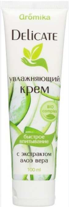 Крем для рук аромика delicate 100мл алоэ вера