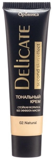 Крем тональный 02 Аромика Delicate 100мл