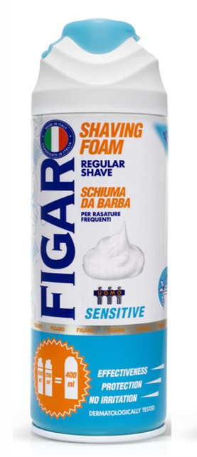 Пена для бритья Figaro 400мл Для чувствительной кожи